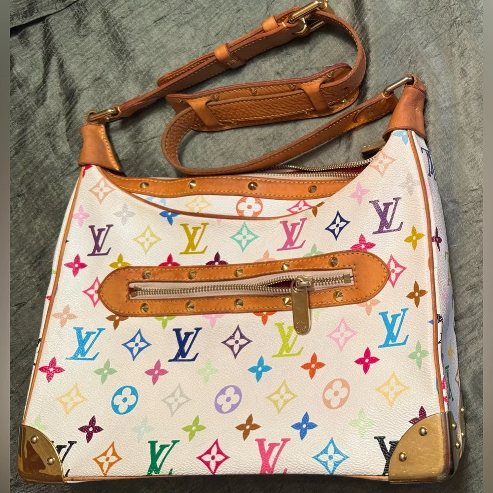 Louis Vuitton Monogram Multicolor, White